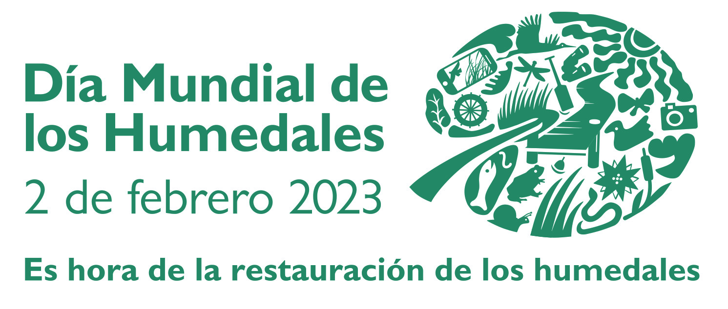 logotipo Día Mundial de los Humedales 2023