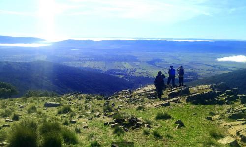 foto personas y paisaje