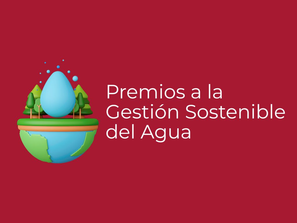 Planeta con gota de agua, texto de los premios