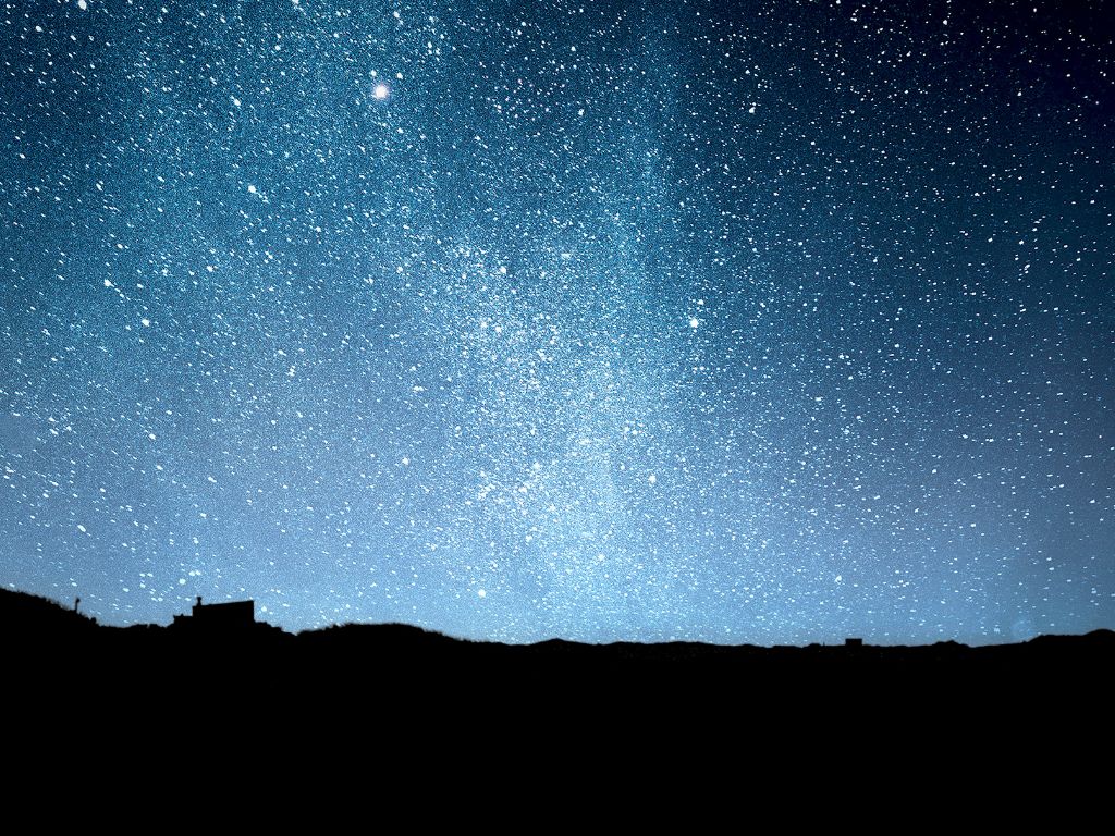 foto cielo estrellado