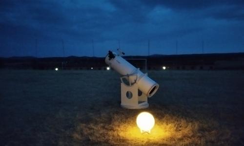 foto telescopio