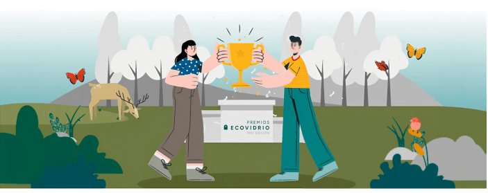 ilustración entrega de premio