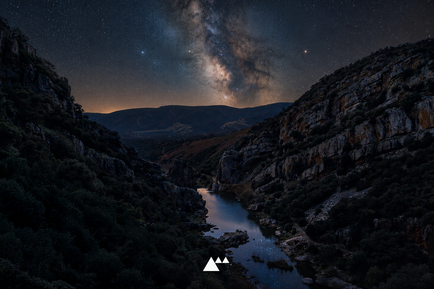 fotografía del cielo nocturno