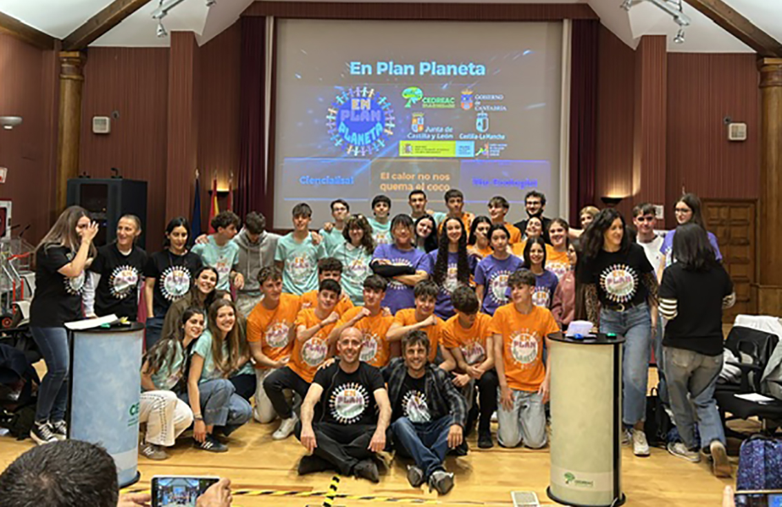 Estudiantes del IES Federico García Lorca, de Albacete, participan en la final nacional del concurso “En Plan Planeta”