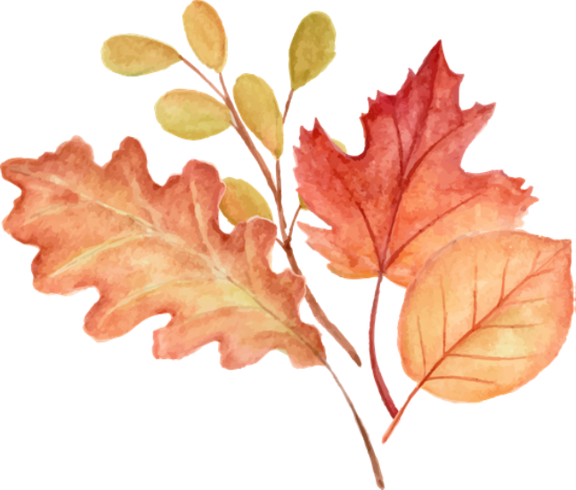hojas de otoño