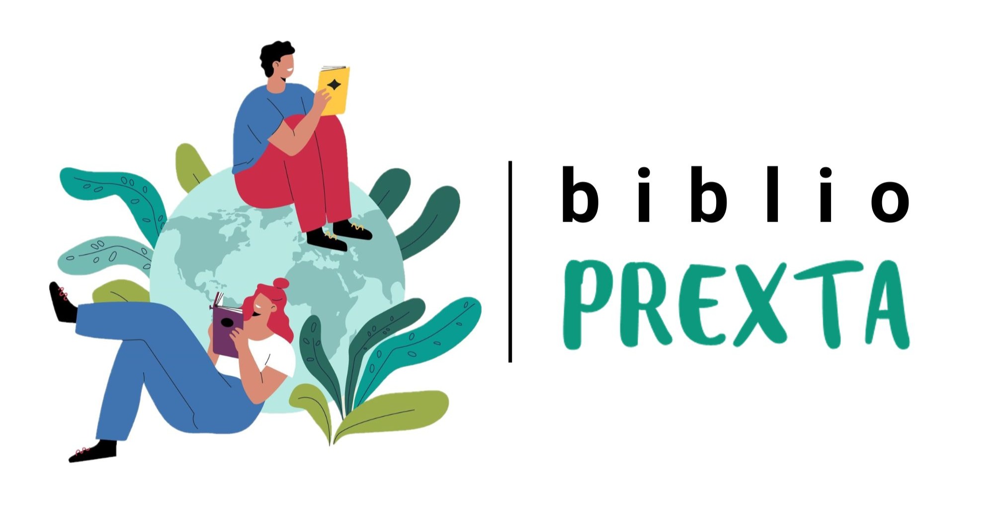 ILUSTRACIÓN LOGO BIBLIO PREXTA