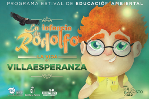 imagen dibujo de Rodolfo y cartel del juego