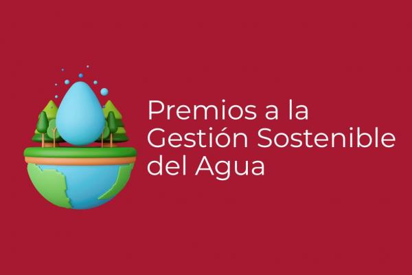 Planeta con gota de agua, texto de los premios